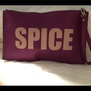 Steve Madden SUGAR/SPICE clutch or makeup bag NWOT